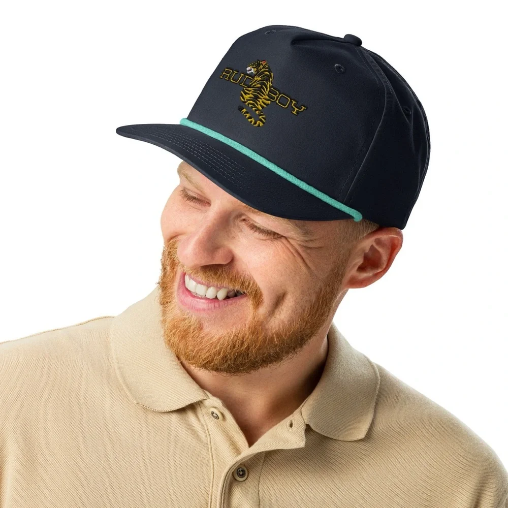 Tiger Style Golf Rope Hat - Picture 7 of 9